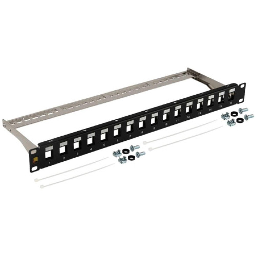 Патч-панель наборная Lanmaster LAN-PPN16OK-UTP 19