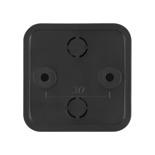 Коробка распаячная КР 50х50х20 ОП черная IP40 TDM Коробка распаячная КР 50х50х20 ОП черная IP40 TDM