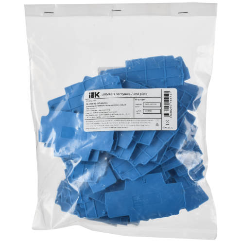 ARMAFIX Заглушка для клемм EPCX/CPDL2.5 BU IEK ARMAFIX Заглушка для клемм EPCX/CPDL2.5 BU IEK