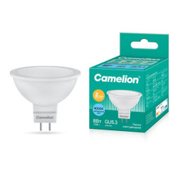 Лампа светодиодная LED8-S108/845/GU5.3 8Вт 220В Camelion 12872
