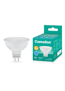 Лампа светодиодная LED8-S108/845/GU5.3 8Вт 220В Camelion 12872