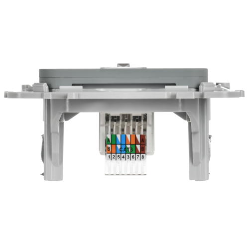 FLITE Розетка компьютерная RJ45 категория 6 UTP РК6-1-0-ФлС серый IEK