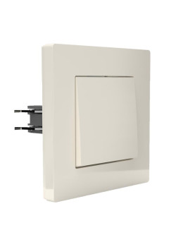 Выключатель 1-кл. СП Pixel 10А IP20 в сборе беж. TOKOV ELECTRIC TKE-PX-V1F-C02