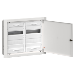 TITAN 5 Корпус металлический ЩРв-48 (2х24) 505х625х130мм IP31 белый (одна дверь) IEK