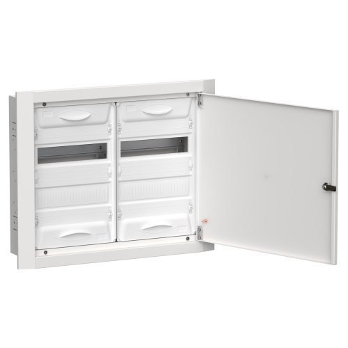 TITAN 5 Корпус металлический ЩРв-48 (2х24) 505х625х130мм IP31 белый (одна дверь) IEK