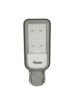 Светодиодный уличный консольный светильник Feron SP3040 80W 5000K 230V, серый
