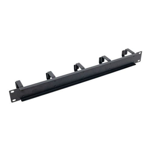 Кабельный органайзер TERACOM PRO 1U 5 колец чёрный Кабельный органайзер TERACOM PRO 1U 5 колец чёрный