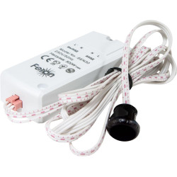 Датчик движения 230V 500W 5-8см 30° белый  с 1.5м кабелем SEN30