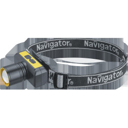 Фонарь светодиодный/ Фонарь светодиодный NPT-H41-ACCU 10Вт 1LED налобный аккумуляторный