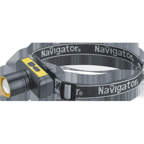 Фонарь светодиодный/ Фонарь светодиодный NPT-H41-ACCU 10Вт 1LED налобный аккумуляторный