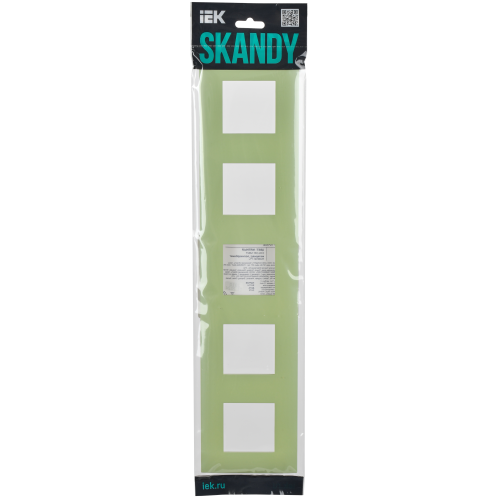 SKANDY Рамка 5-местная SK-F05M мятный IEK SKANDY Рамка 5-местная SK-F05M мятный IEK
