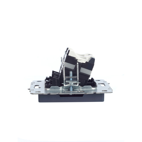 BRITE Розетка компьютерная двойная RJ45 кат.5E РК10-2-БрМ маренго IEK BRITE Розетка компьютерная двойная RJ45 кат.5E РК10-2-БрМ маренго IEK