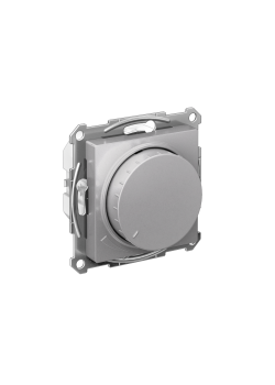 ATLASDESIGN СВЕТОРЕГУЛЯТОР (диммер) поворотно-нажимной, LED, RC, 400Вт, механизм, АЛЮМИНИЙ