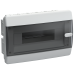 UNION Compact Корпус пластиковый ЩРВ-П-12 IP41 черная прозрачная дверь IEK UNION Compact Корпус пластиковый ЩРВ-П-12 IP41 черная прозрачная дверь IEK