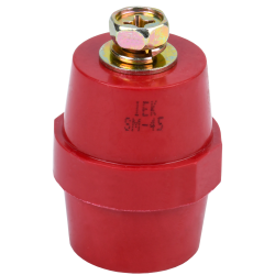 Изолятор SM45 (М8) силовой с болтом IEK