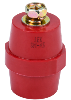 Изолятор SM45 (М8) силовой с болтом IEK