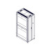 Шкаф Systeme Electric, серия Uniprom, 48U-750/1200, боковые панели 4шт, черный Шкаф Systeme Electric, серия Uniprom, 48U-750/1200, боковые панели 4шт, черный