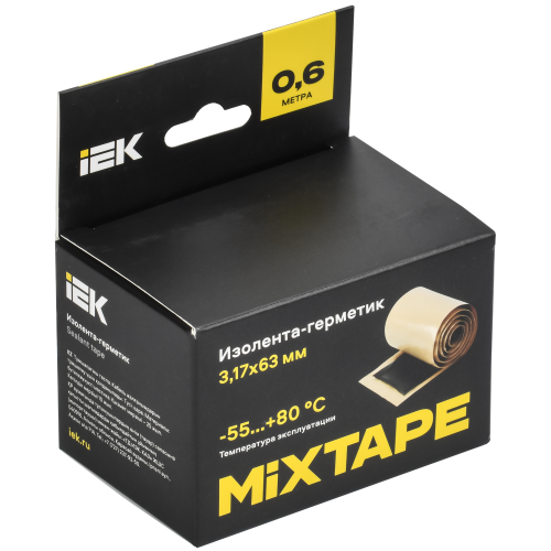 MIXTAPE PRO Изолента-герметик 3,17х63мм 0,6м 2229 IEK