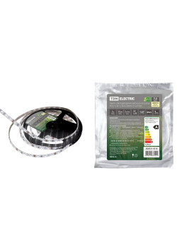 Лента светодиодная SMD5050-30 LED/м-IP65-12 В-7,2 Вт/м-3000 К (5 м) TDM