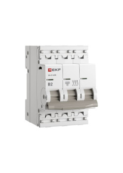 Авт. выкл. ВА 47-63N 3P 2А (B) 6кА PROXIMA EKF