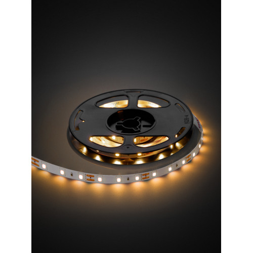 Комплект светодиодной ленты SMD2835-60 LED/м-12 В-4,8 Вт/м-IP20-3000 К (1 м), 6 Вт TDM Комплект светодиодной ленты SMD2835-60 LED/м-12 В-4,8 Вт/м-IP20-3000 К (1 м), 6 Вт TDM