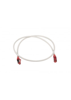 Патч-корд кат.5E F/UTP экранир. LSZH PC-LPM-STP-RJ45-RJ45-C5e-1M-LSZH-GY 1м сер. Hyperline 42308