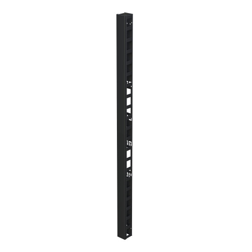 Организатор вертикальный с крышкой 32U, 60мм, для IT-CQE RAL9005