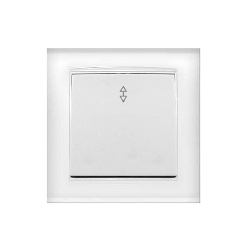 Переключатель проходной 1-кл. СП Бриллиант 10А IP20 бел. UNIVersal 7947373