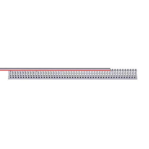 Короб перфорированный, серый RL6 25x40 Короб перфорированный, серый RL6 25x40