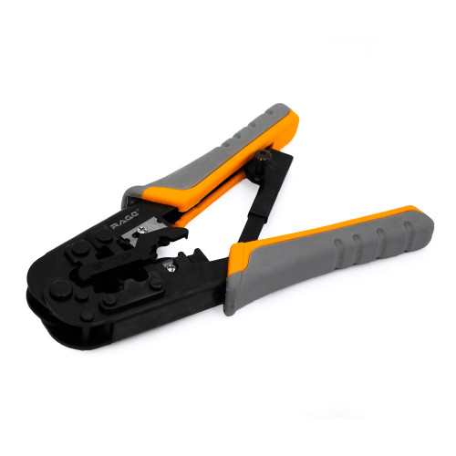 Кримпер для обжима телефонных и компьютерных клемм 4Р RJ10 6P RJ11 RJ12 и 8P RJ45