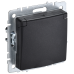 BRITE Розетка 1-местная с заземлением с защитными шторками и крышкой 16А IP20 РСбш10-3-БрЧ черный IEK BRITE Розетка 1-местная с заземлением с защитными шторками и крышкой 16А IP20 РСбш10-3-БрЧ черный IEK