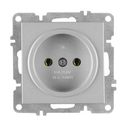 Розетка 1-м СП LAVIN/KAREN 16А IP20 без заземл. механизм сер. ARVIA 50 03 2000 215