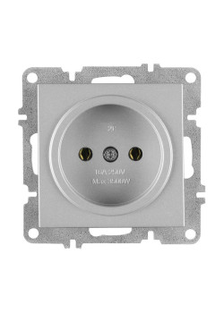 Розетка 1-м СП LAVIN/KAREN 16А IP20 без заземл. механизм сер. ARVIA 50 03 2000 215
