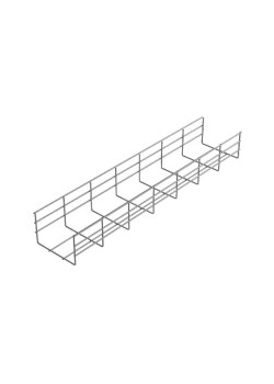 Лоток проволочный 300х100 L3000 сталь 4мм PL100-300-3000 оцинк. КМ LO1292