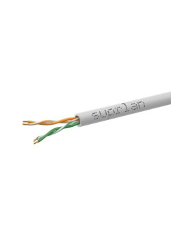 Кабель UTP кат.5E 2х2х24AWG медь Standart 305м (м) SUPRLAN 01-0223