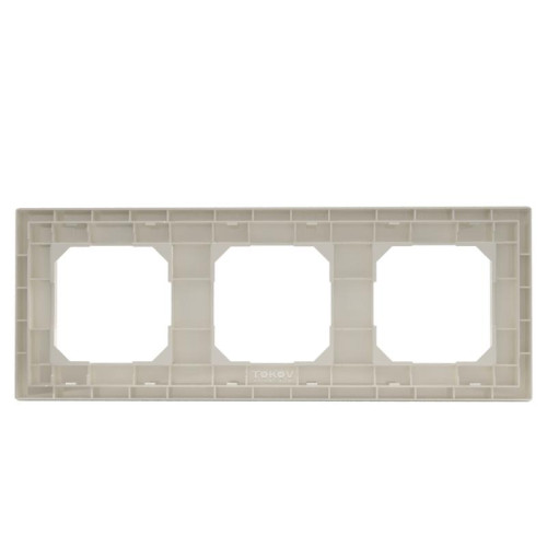 Рамка 3-м Pixel универс. беж. TOKOV ELECTRIC TKE-PX-RM3-C02 Рамка 3-м Pixel универс. беж. TOKOV ELECTRIC TKE-PX-RM3-C02