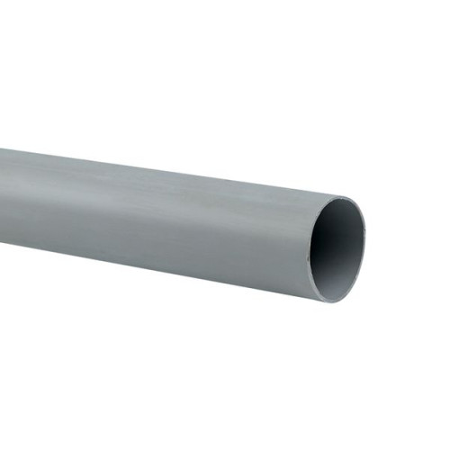 Труба гладкая ПВХ жест. d40 мм (3 м) (57 м/уп) серая EKF-Plast