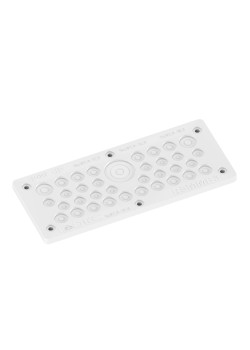 Мембранный кабельный ввод, EPDM, IP66, t эксп. -70..+90, ШхВ 216х89 мм,16xø2,0-12,0 мм, 16xø2,0-14,0 мм, 2xø2,0-18,0 мм, 1xø2,0-32,0 мм