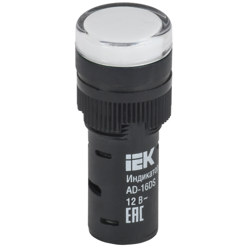 Лампа AD16DS(LED)матрица d=16мм белый 12В AC/DC IEK