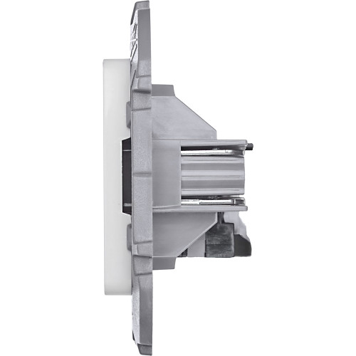 INSPIRIA Розетка компьютерная RJ45 категория 5Е UTP белый INSPIRIA Розетка компьютерная RJ45 категория 5Е UTP белый