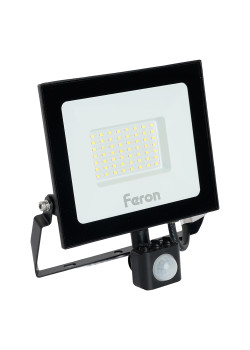 Светодиодный прожектор Feron с датчиком LL-908 IP65 50W 6400K