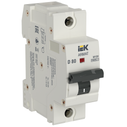ARMAT Автоматический выключатель M10H 1P D 80A IEK