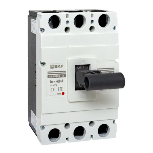 ВА-99М 630/400А 3P 10In 50кА с термомагнитным расцепителем EKF