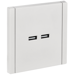 FORTE&PIANO Розетка USB A+A 3,1А FP249 белый IEK