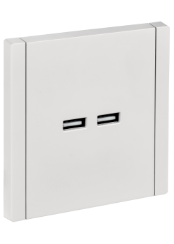 FORTE&PIANO Розетка USB A+A 3,1А FP249 белый IEK