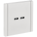FORTE&PIANO Розетка USB A+A 3,1А FP249 белый IEK FORTE&PIANO Розетка USB A+A 3,1А FP249 белый IEK