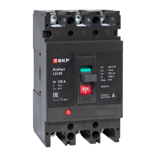 ProPact LS125 125А 3P 18кА EKF