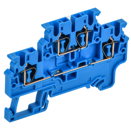 ARMAFIX Клемма пружинная 2 уровня CXDL2.5 BU IEK