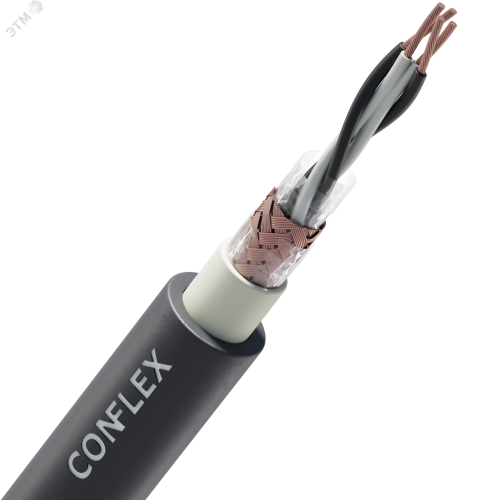 Кабель монтажный CONFLEX МКЭШВнг(А)-LS 2х2х0,75 ТРТС