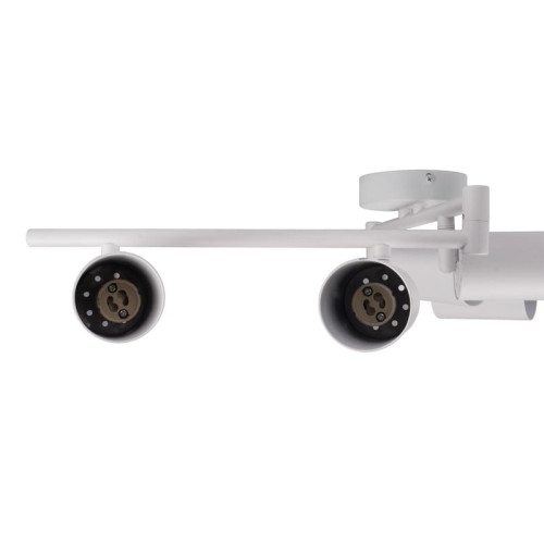 Светильник PCL-0606 6xGU10 IP20 230В WH настен./потолочн. декор. под лампу JazzWay 5066786